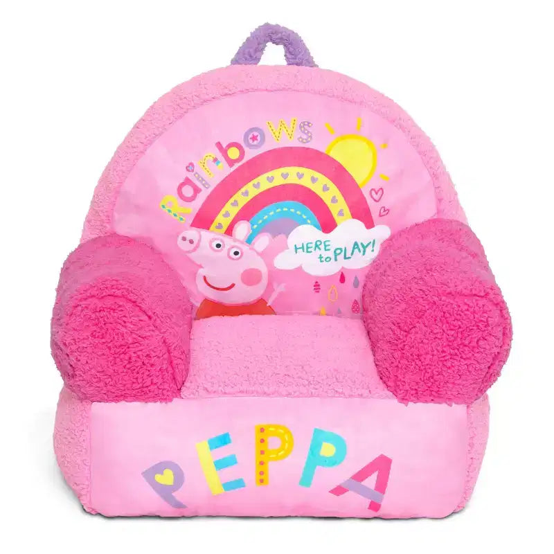 Delta Children Peppa Pig Cozee Buddy Chair, Pink