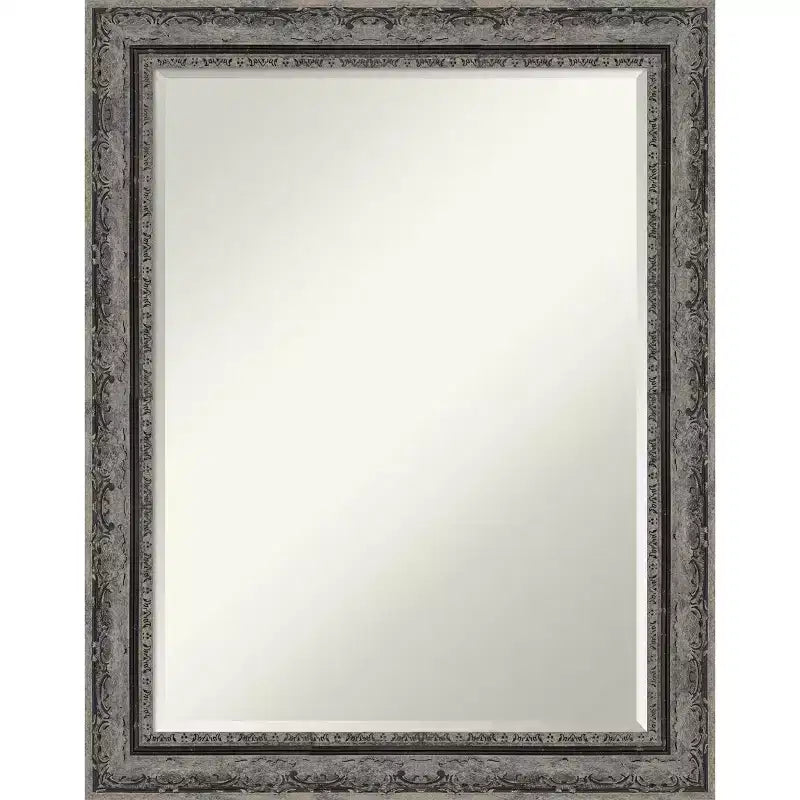 Filigree Half-Inch-Bevel Framed Bathroom Vanity Wall Mirror