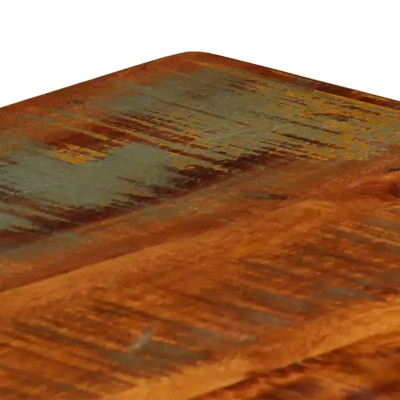 XL Coffee Table End Table with Storage Shelf Side Sofa Table Solid Wood - 39.4 x 23.6 x 13.8 solid reclaimed wood