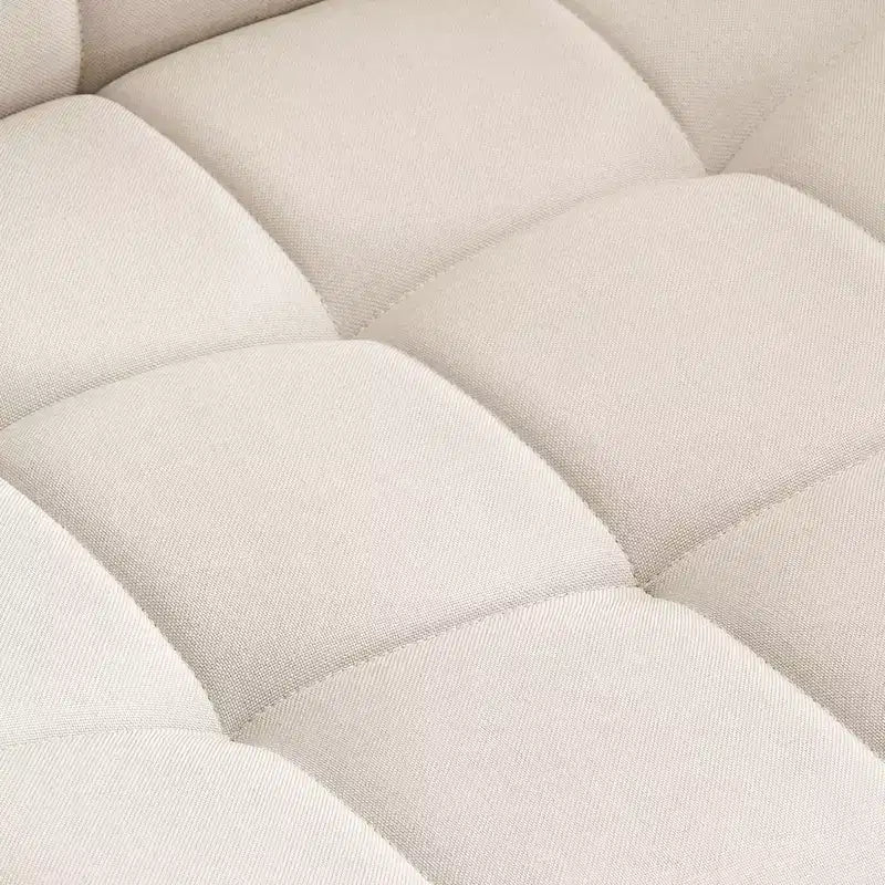 Criss Cross Desk Chair Wide Seat with Wheels, 360 Swivel Cross Legged Thick Cushion, Home Office Chair for Bedroom/Vanity/Study