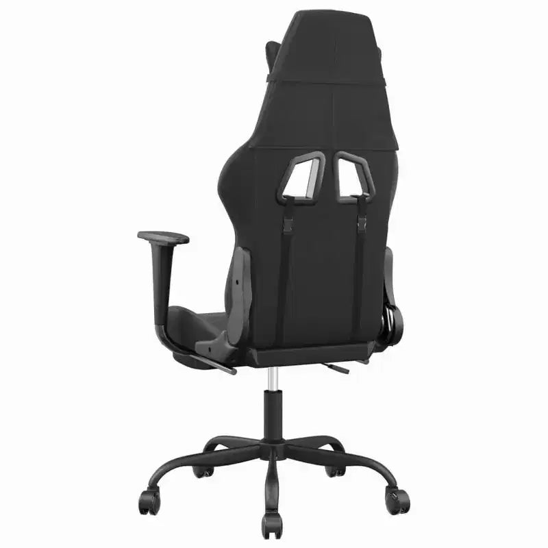 XL Gaming Chair Black and Blue Faux leather, Metal, Plywood Adjustable