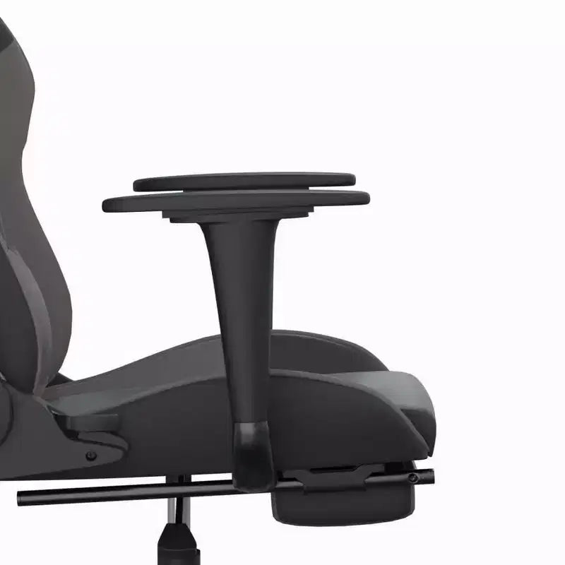 XL Gaming Chair Black and Blue Faux leather, Metal, Plywood Adjustable
