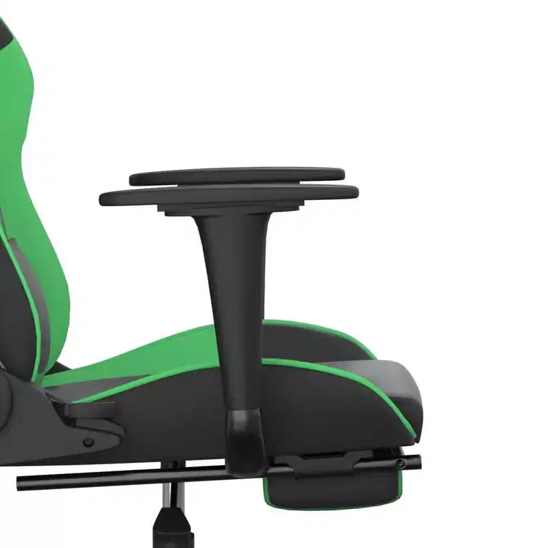 XL Gaming Chair Black and Blue Faux leather, Metal, Plywood Adjustable