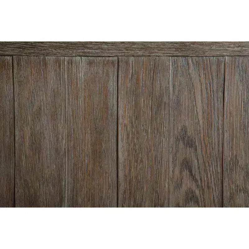 Tyler Creek Sofa/Console Table Grayish Brown/Black - Signature Design by Ashley: Mid-Century Modern with Open Shelf, Storage Drawer